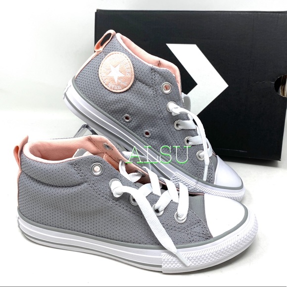 Converse Ctas Street Mid Canvas Dolphin Kid Toddle - Picture 7 of 8